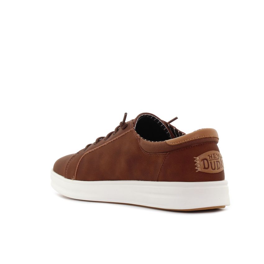 HeyDude - Classic Paul Pro barna férfi sneaker
