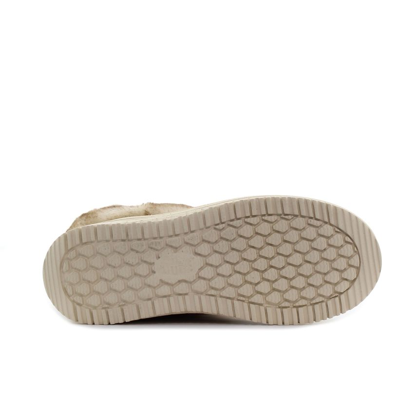 HeyDude - Classic Camden Cuff bézs női csizma