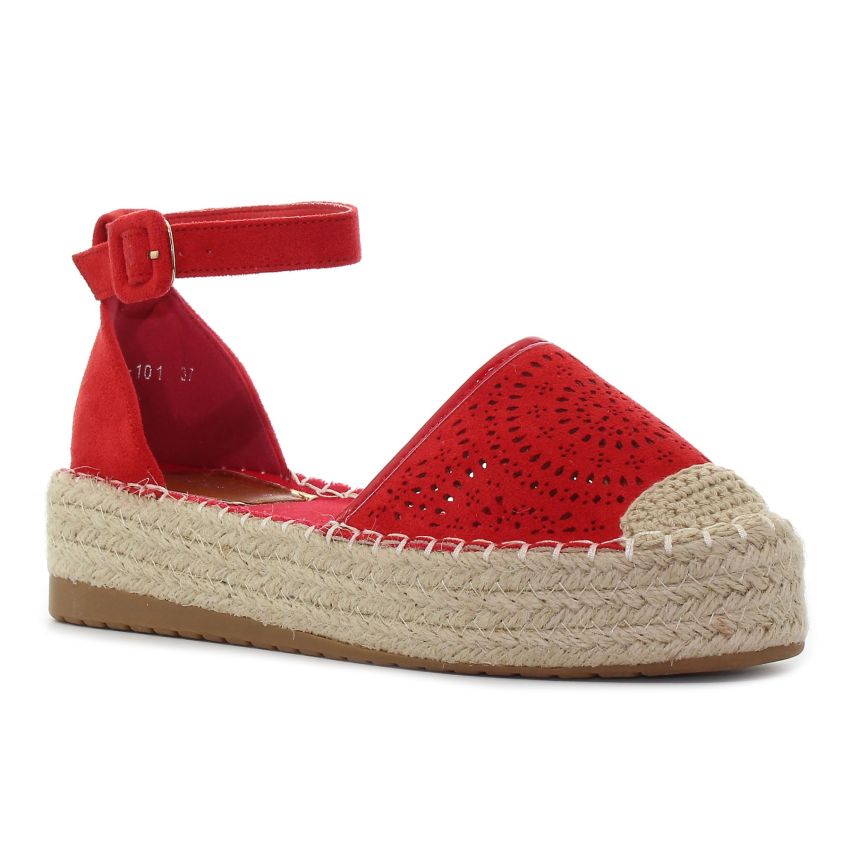 Weide Leeda piros női szandál