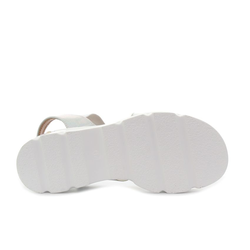 Weide Elle ezüst platformos női szandál