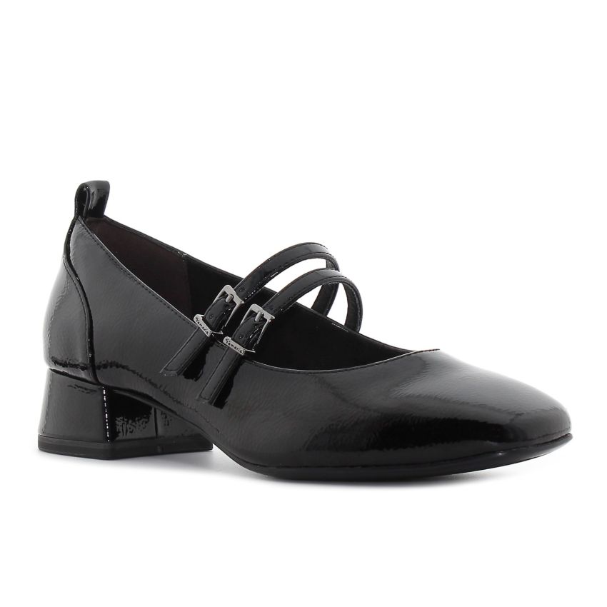 Tamaris fekete női magassarkú