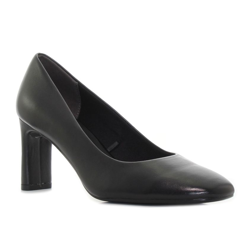 Tamaris fekete női magassarkú