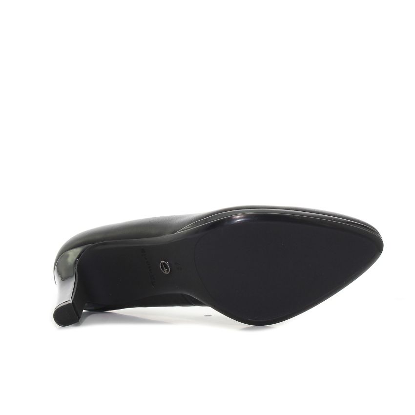 Tamaris fekete női magassarkú