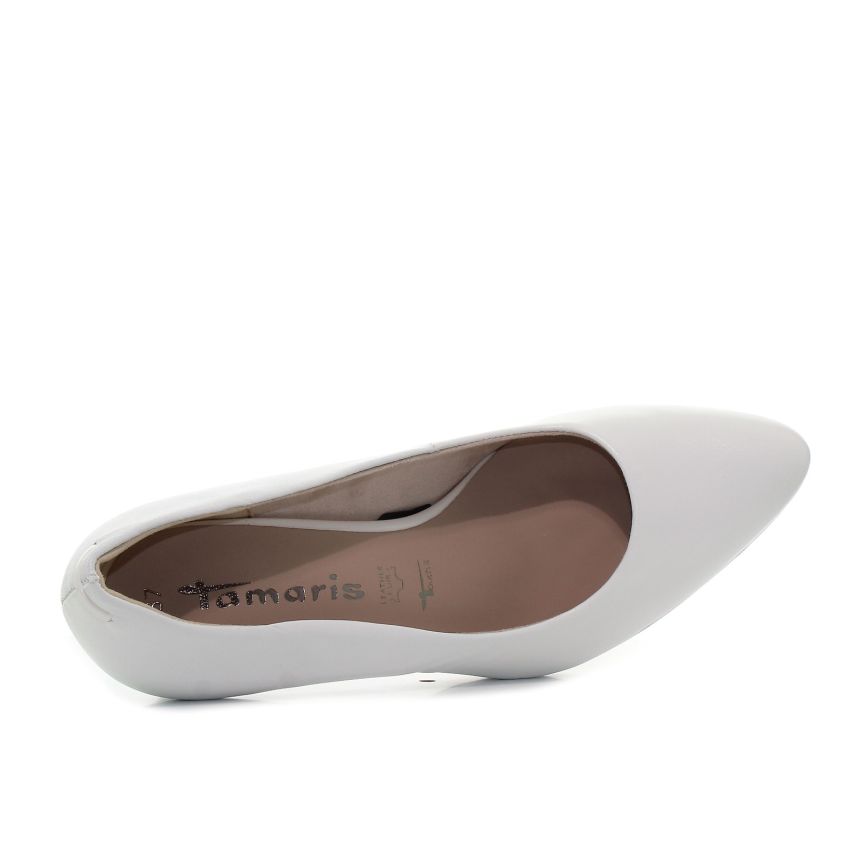 Tamaris fehér női magassarkú