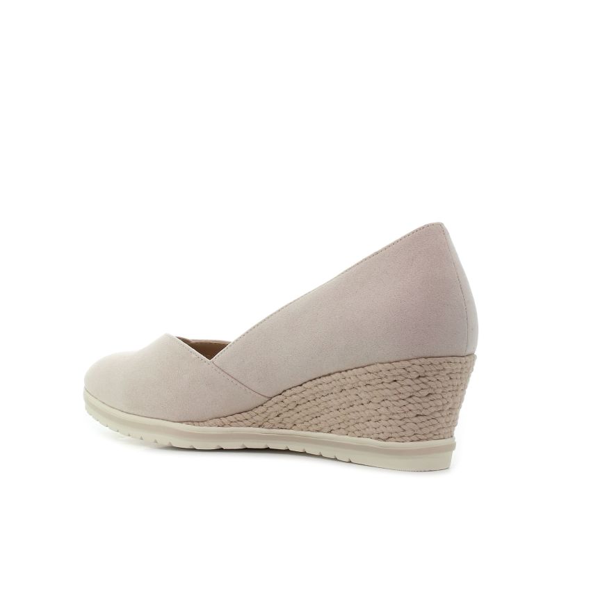 Tamaris bézs női magassarkú