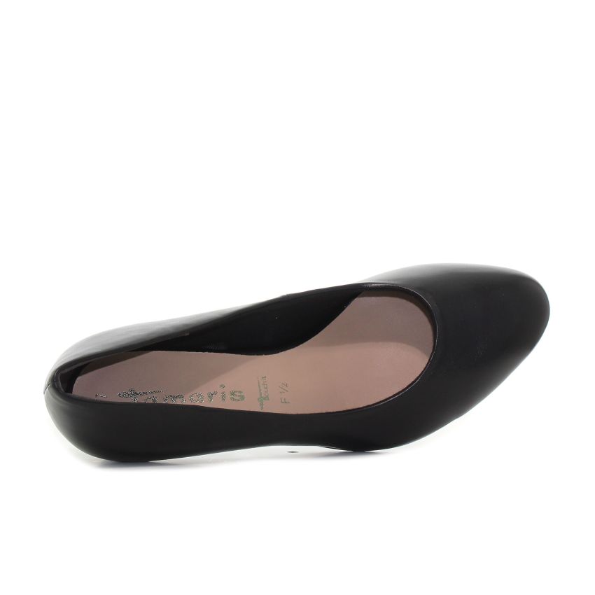 Tamaris fekete női magassarkú