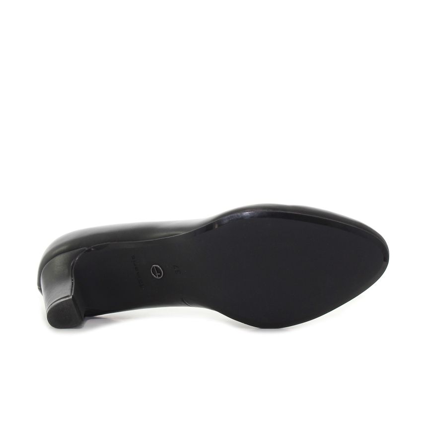 Tamaris fekete női magassarkú