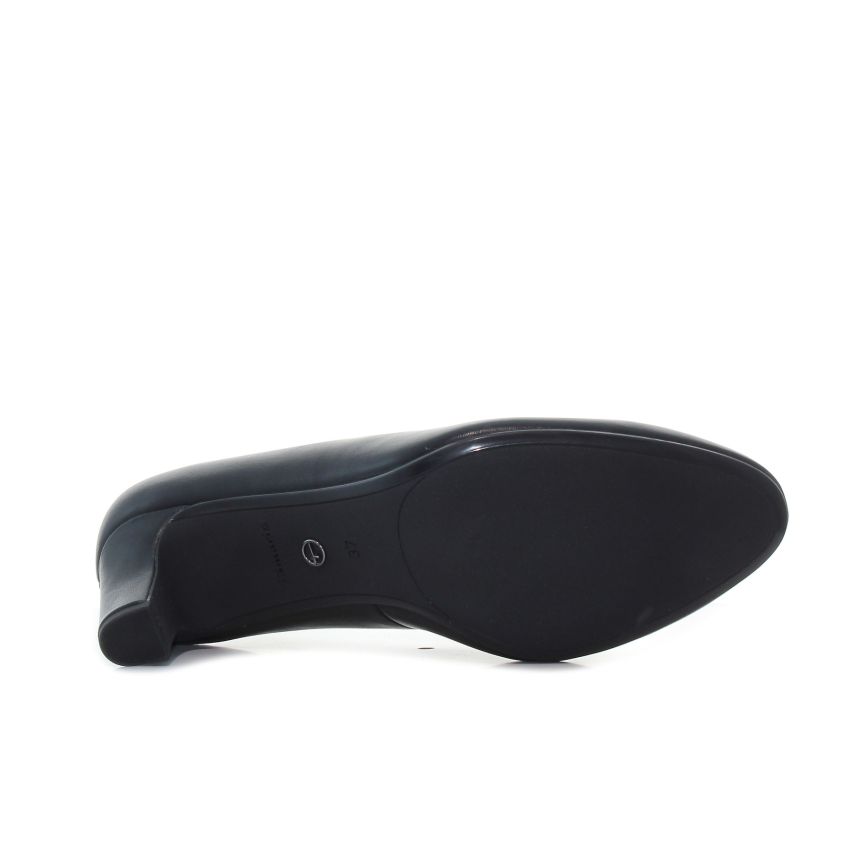 Tamaris fekete női magassarkú