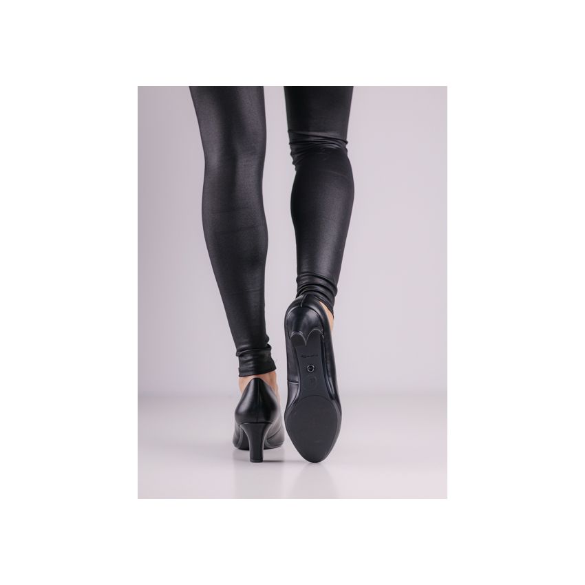 Tamaris fekete női magassarkú