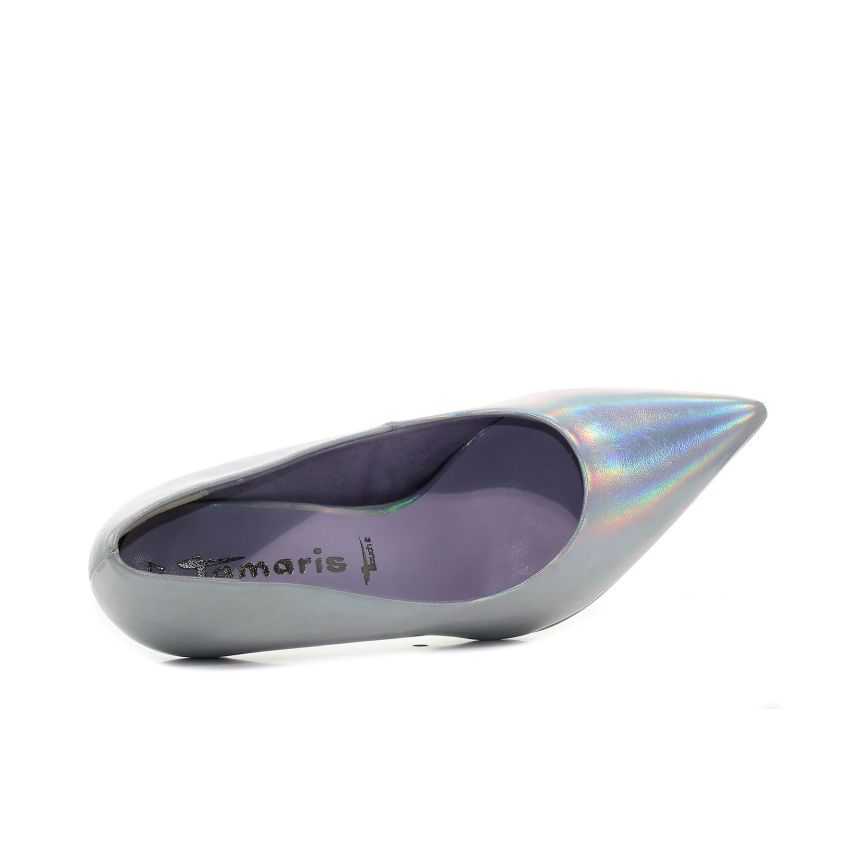 Tamaris gyöngyház női magassarkú