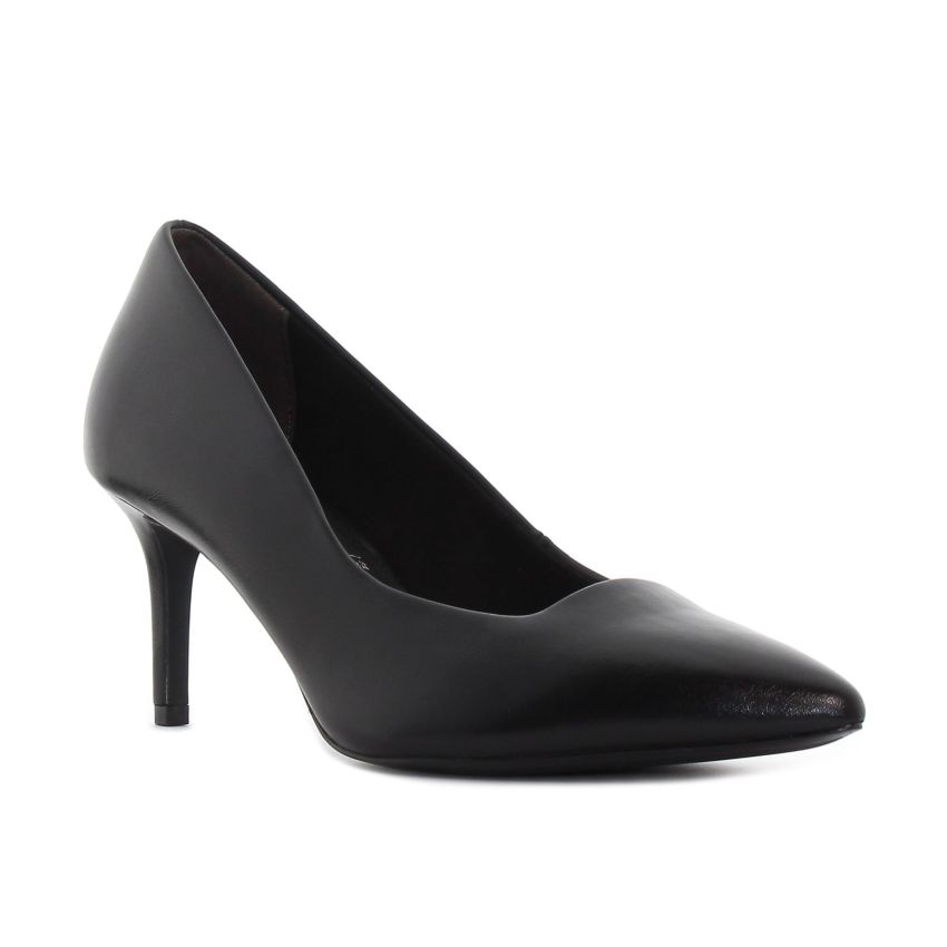 Tamaris fekete női magassarkú