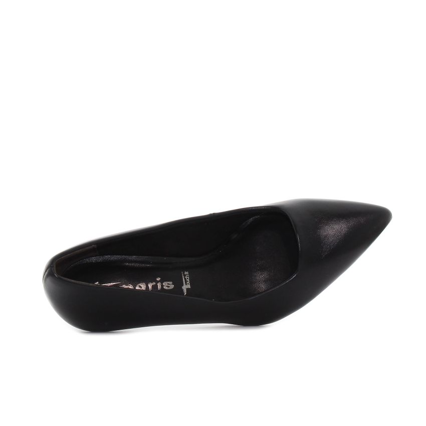 Tamaris fekete női magassarkú