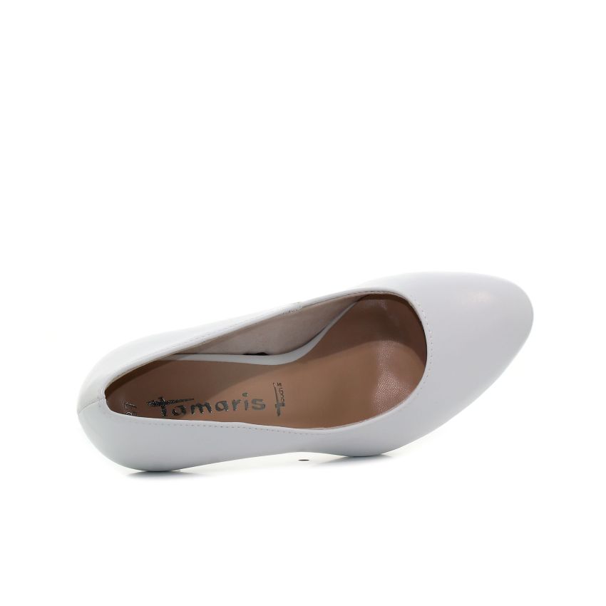 Tamaris fehér női magassarkú