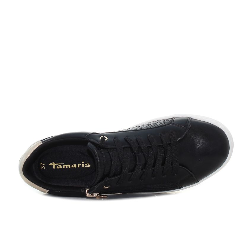 Tamaris fekete női cipő