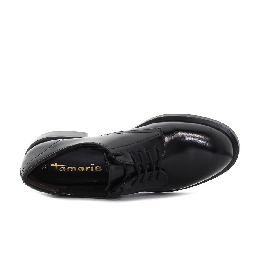 Tamaris fekete női elegáns cipő