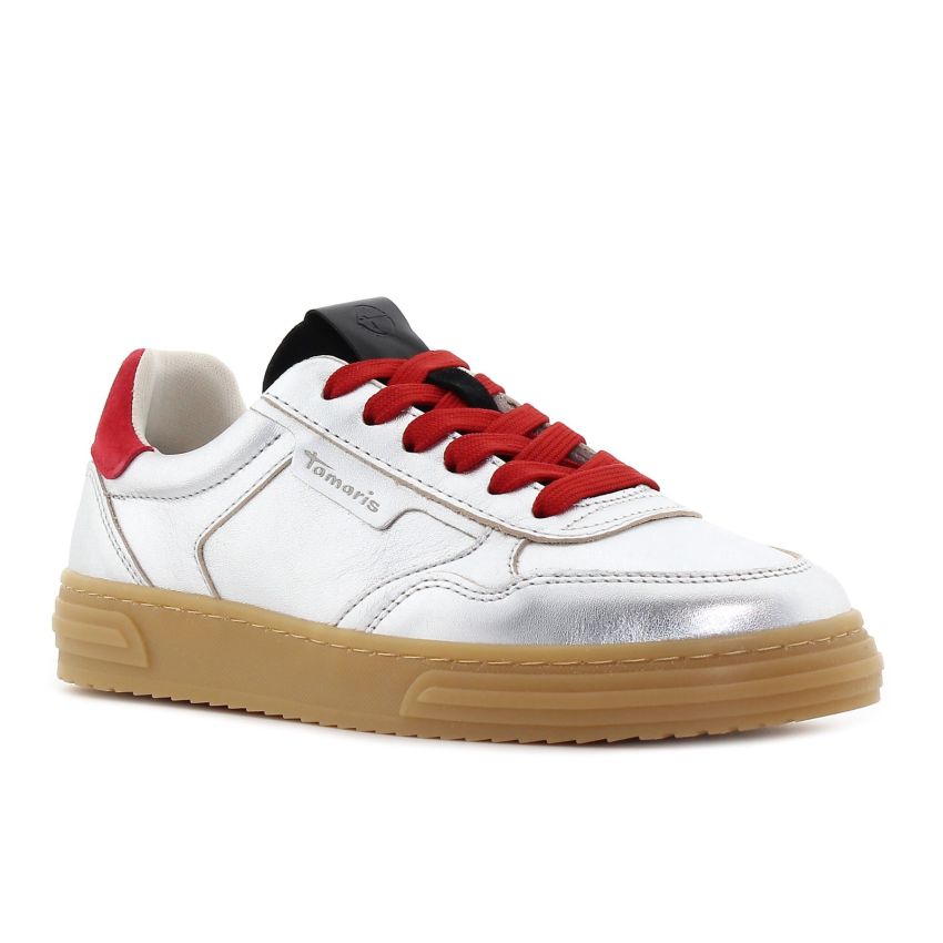 Tamaris ezüst női cipő