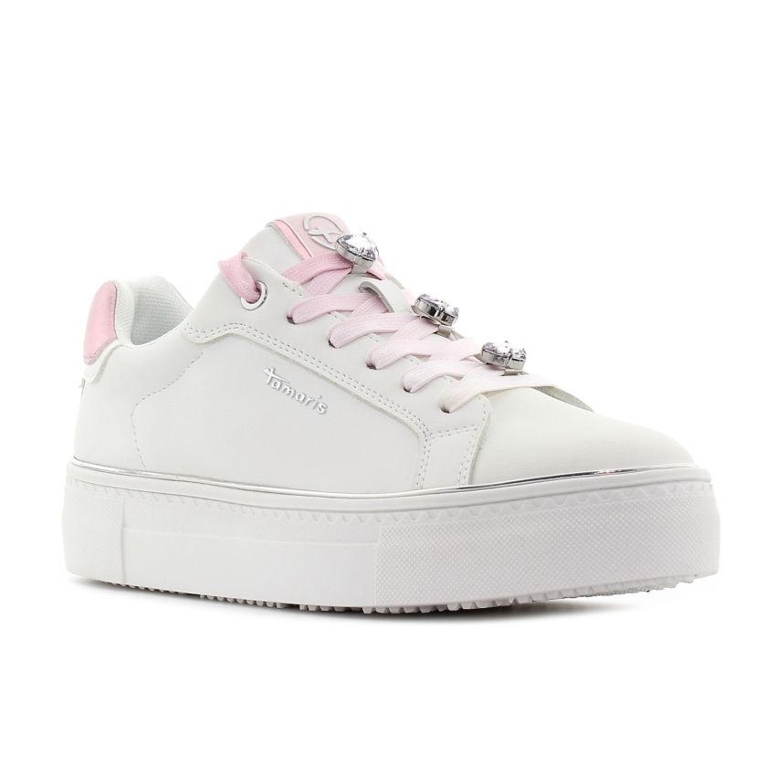 Tamaris fehér női cipő