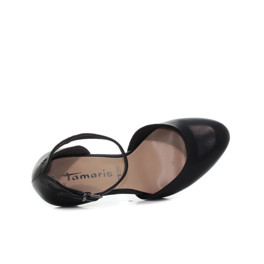 Tamaris fekete női magassarkú
