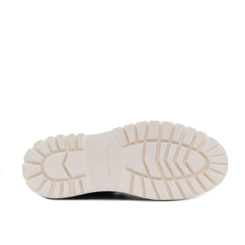 Tamaris fekete női bakancs