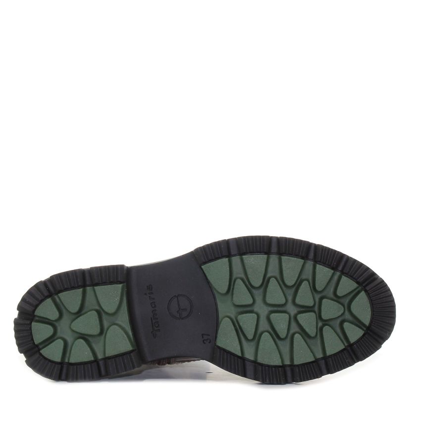 Tamaris bézs női bakancs