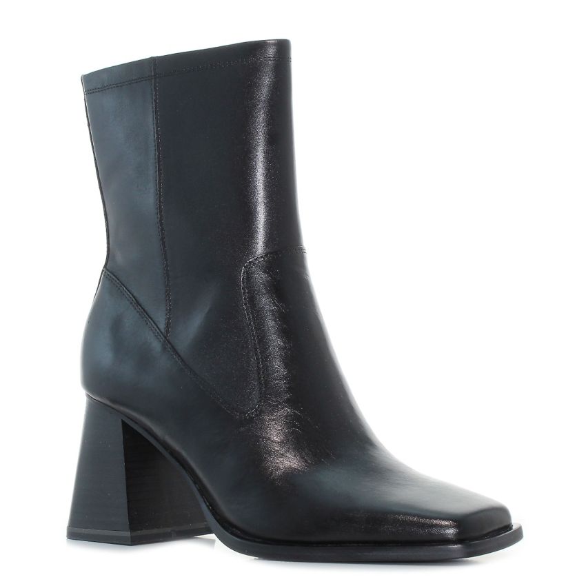 Tamaris fekete női bokacsizma