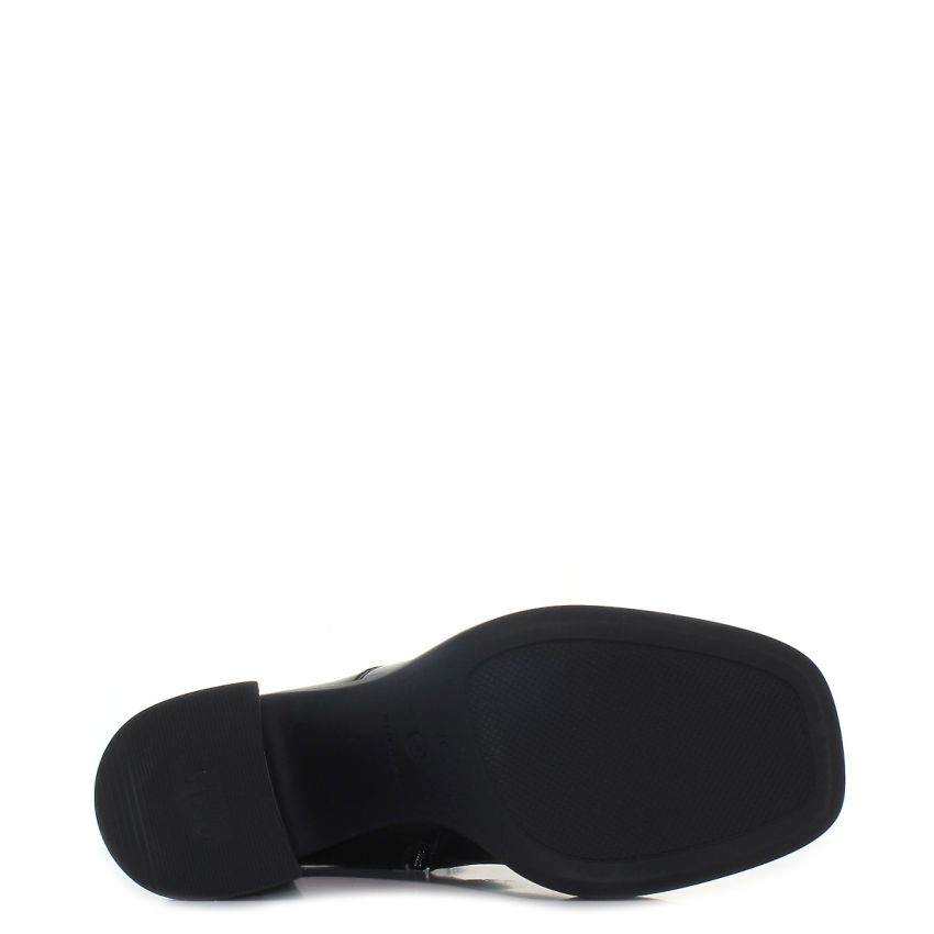 Tamaris fekete női bokacsizma