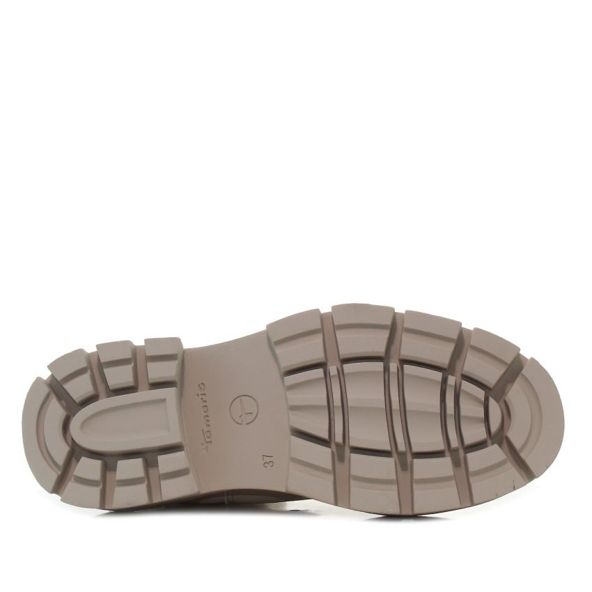 Tamaris bézs női bokacsizma