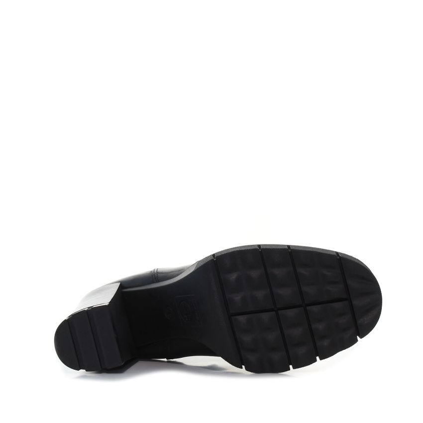 Tamaris fekete női bokacsizma