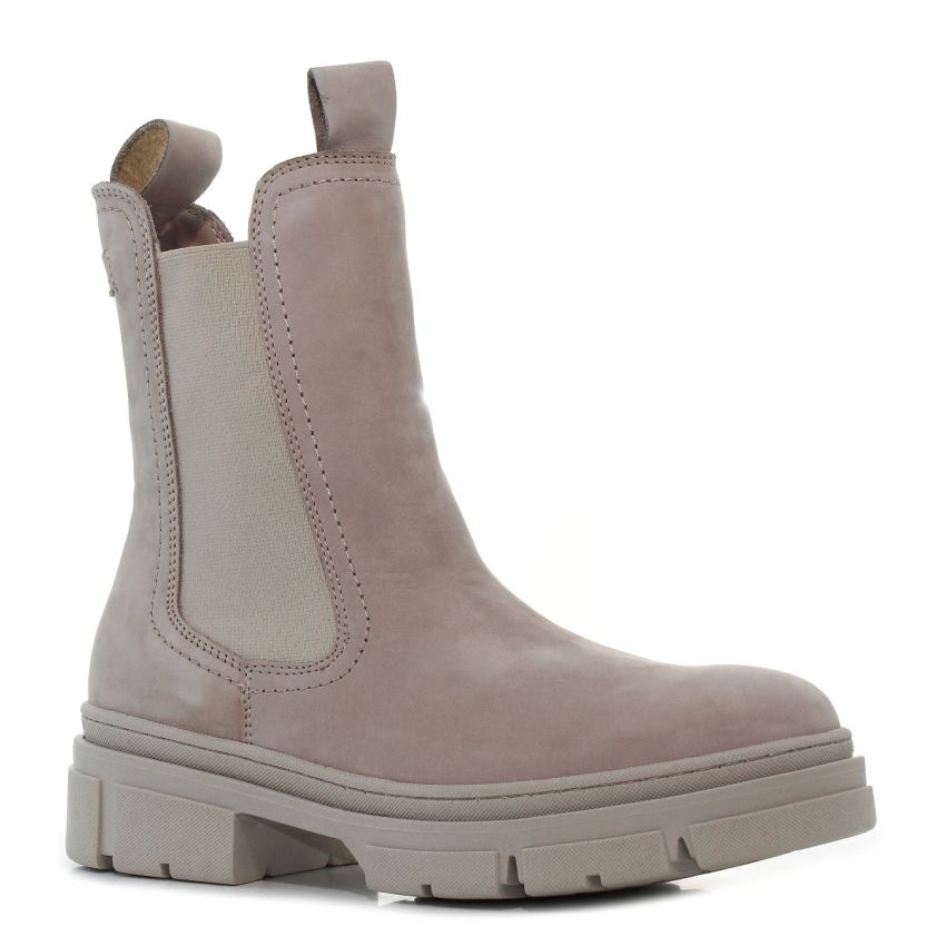 Tamaris bézs női bokacsizma