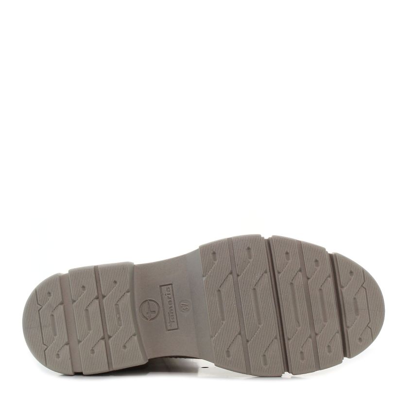 Tamaris bézs női bokacsizma