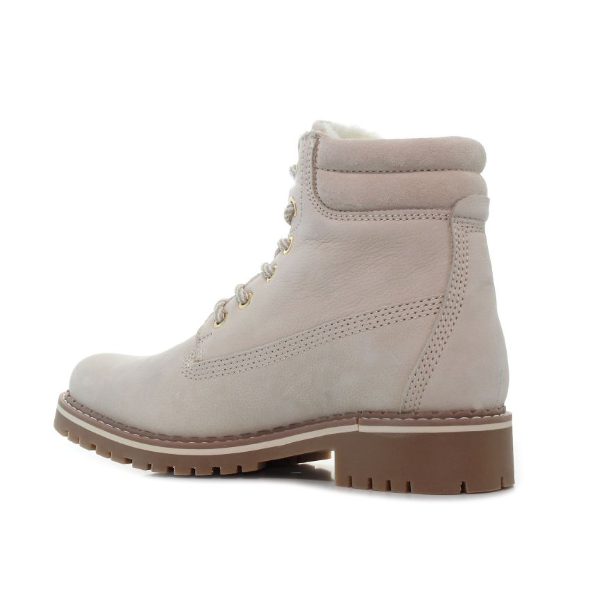 Tamaris bézs női bakancs