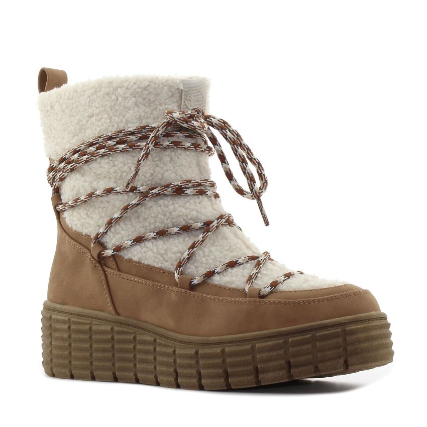 Tamaris barna női bokacsizma