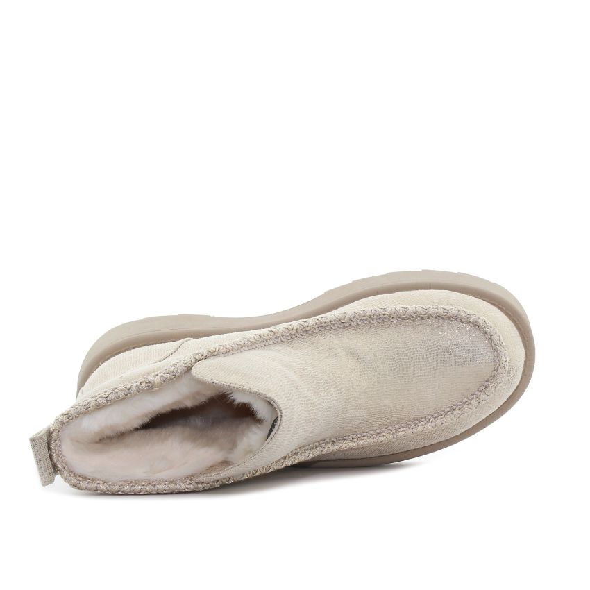 Tamaris arany női bokacsizma