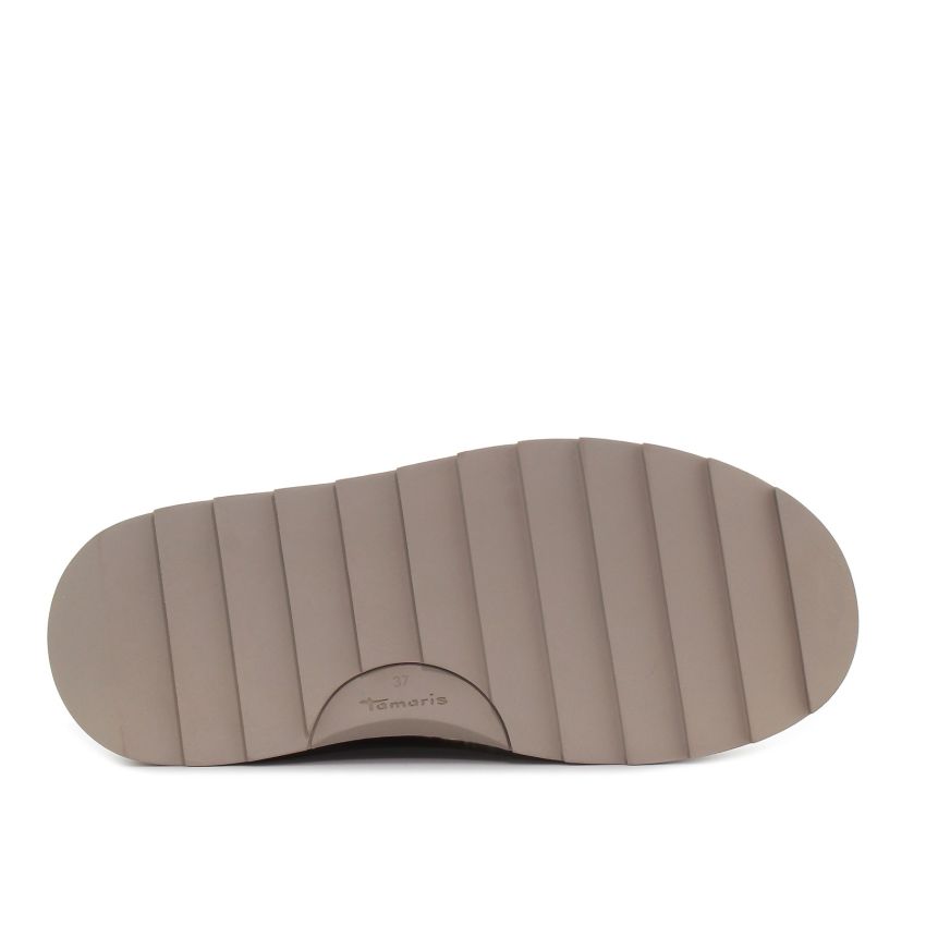 Tamaris arany női bokacsizma