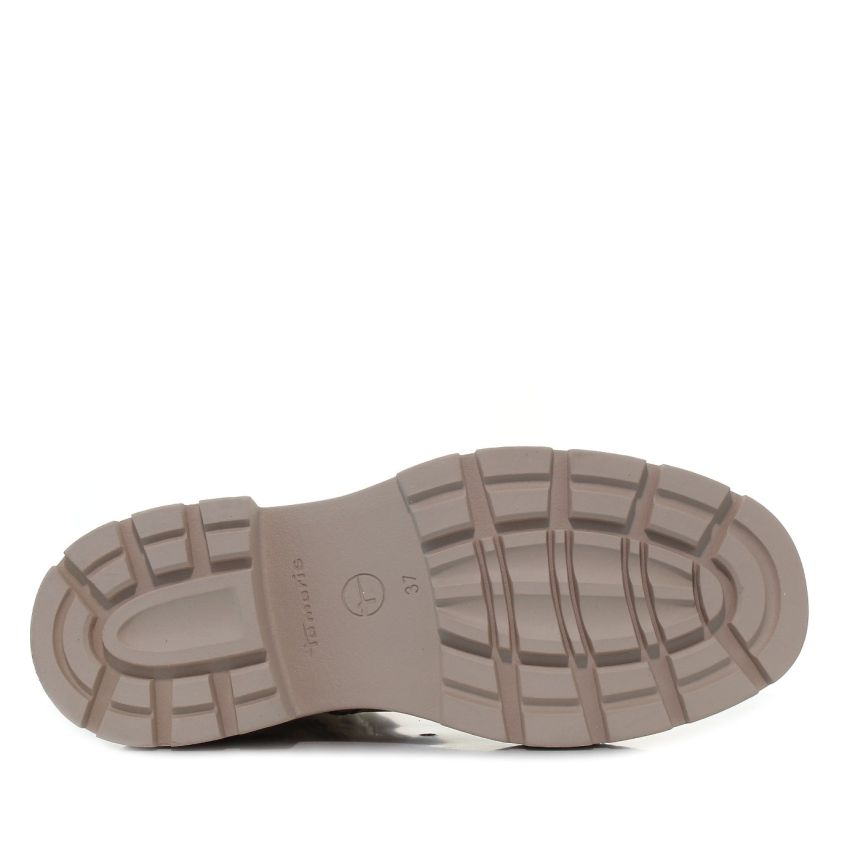 Tamaris bézs női bakancs