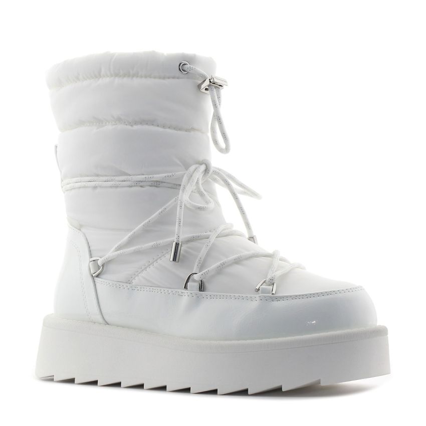 Tamaris fehér női csizma