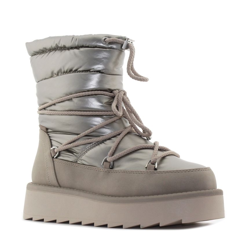 Tamaris bézs női csizma