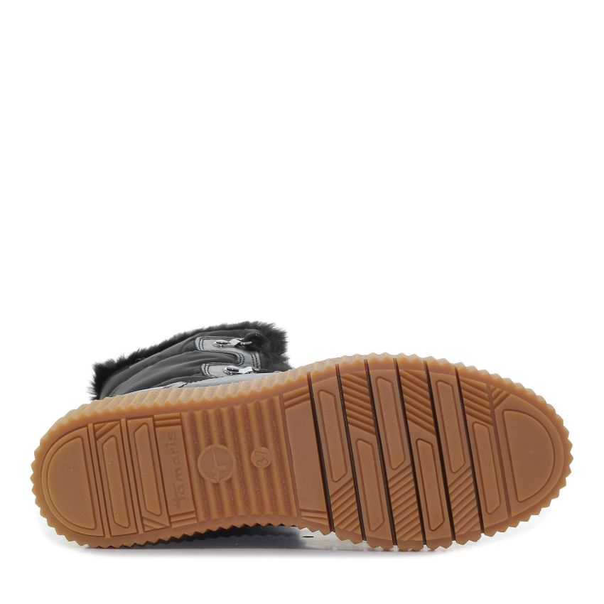 Tamaris fekete női csizma