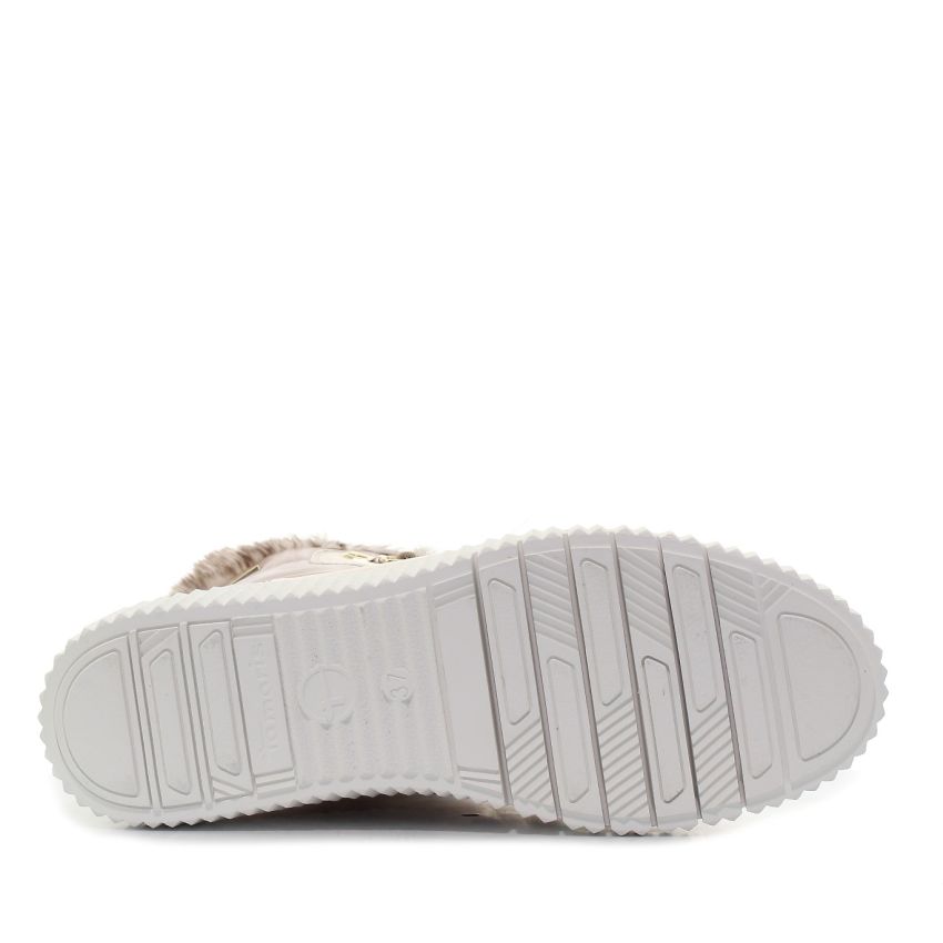 Tamaris arany női bakancs