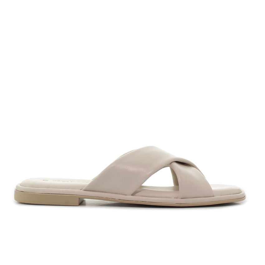 Tamaris törtfehér női papucs