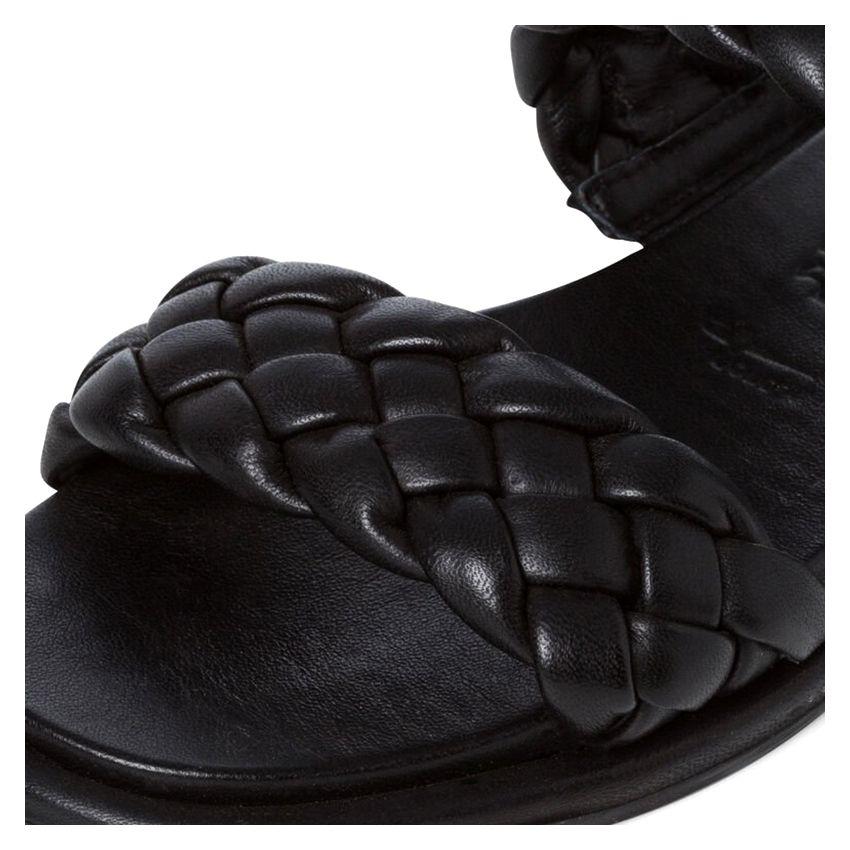 Tamaris fekete női papucs