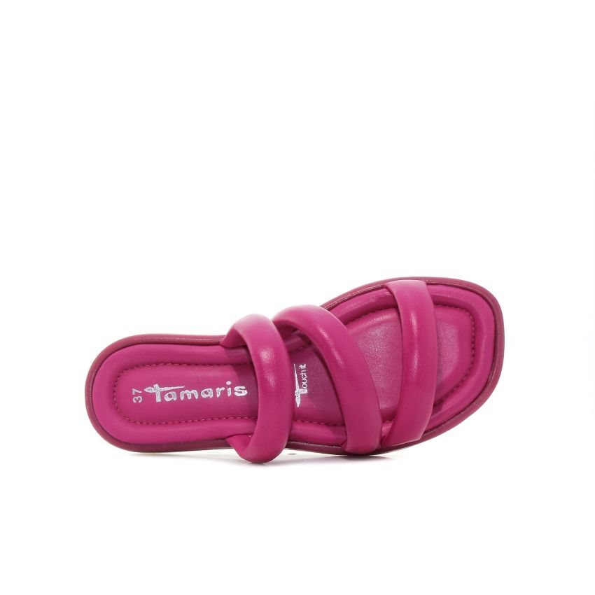 Tamaris magenta női papucs