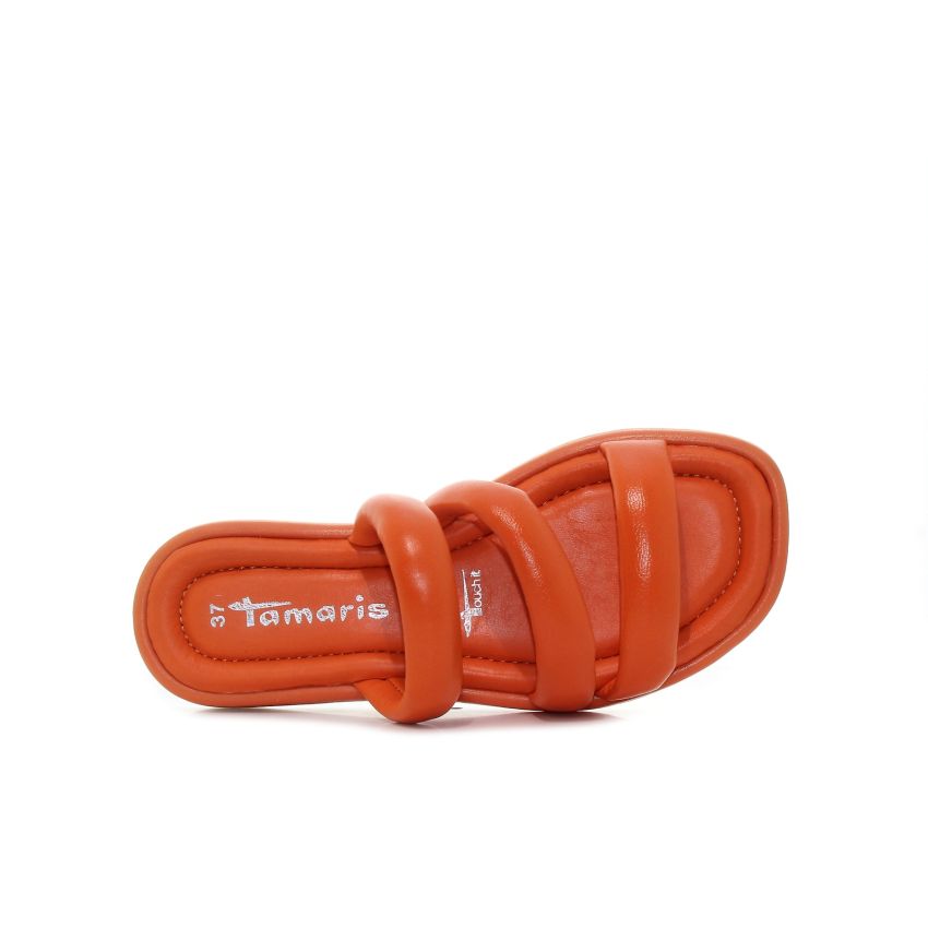 Tamaris narancs női papucs