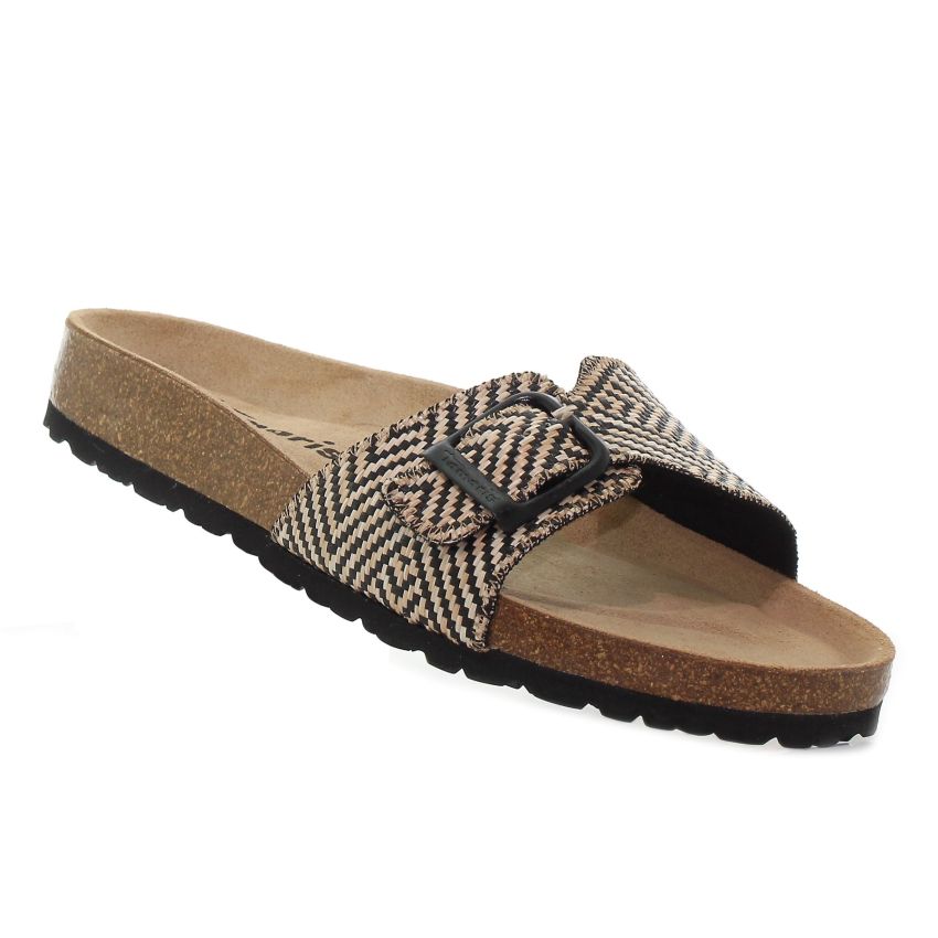 Tamaris mintás női papucs