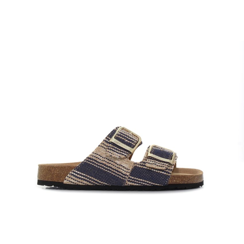 Tamaris sötétkék női papucs