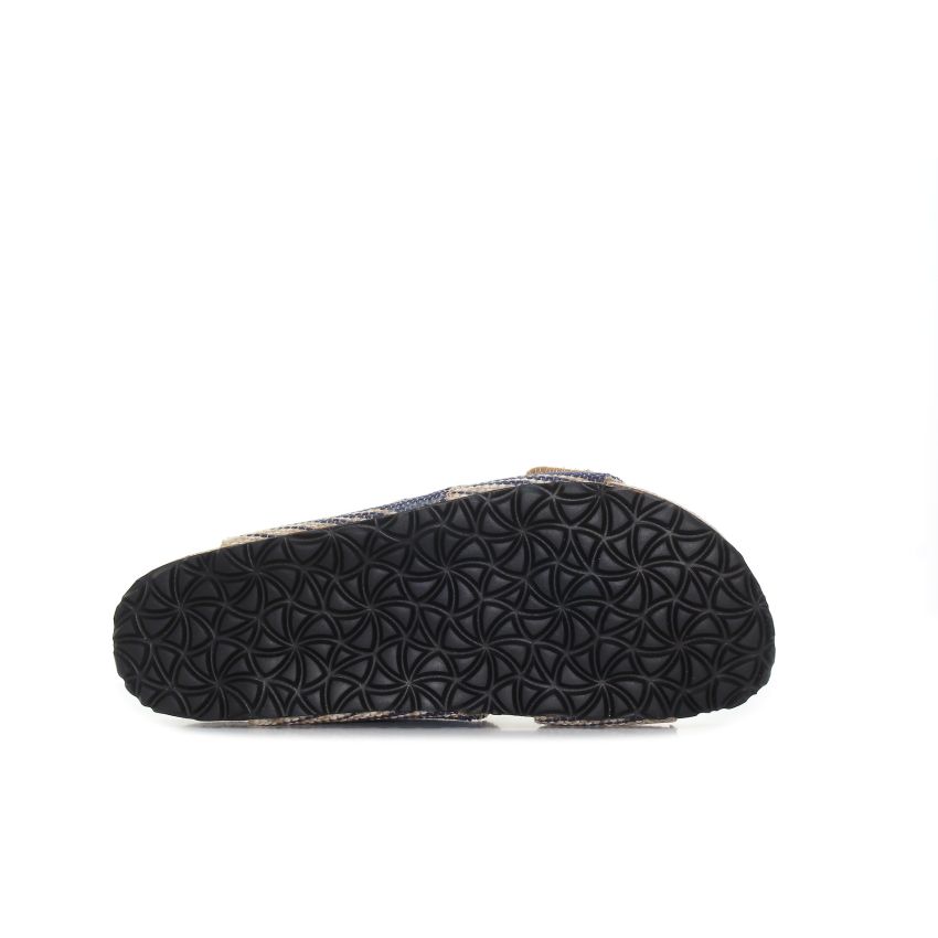 Tamaris sötétkék női papucs