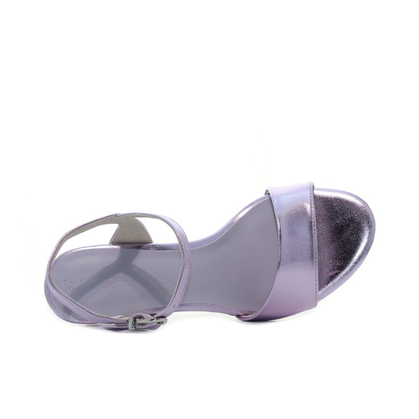 Tamaris lila női magassarkú