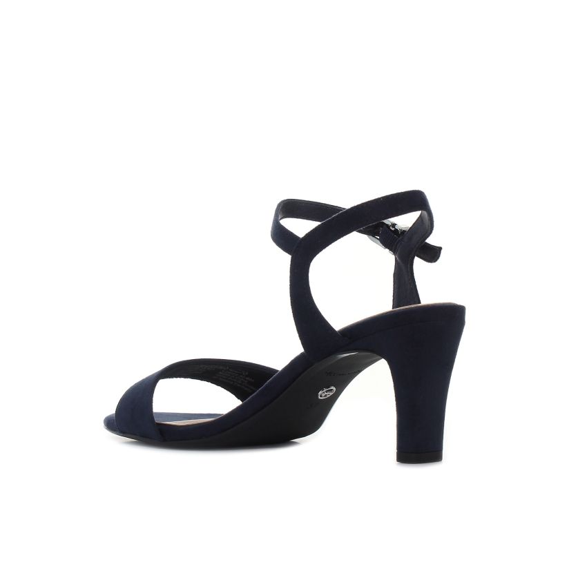 Tamaris sötétkék női magassarkú