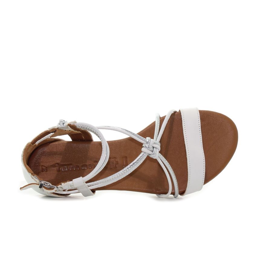 Tamaris fehér női szandál