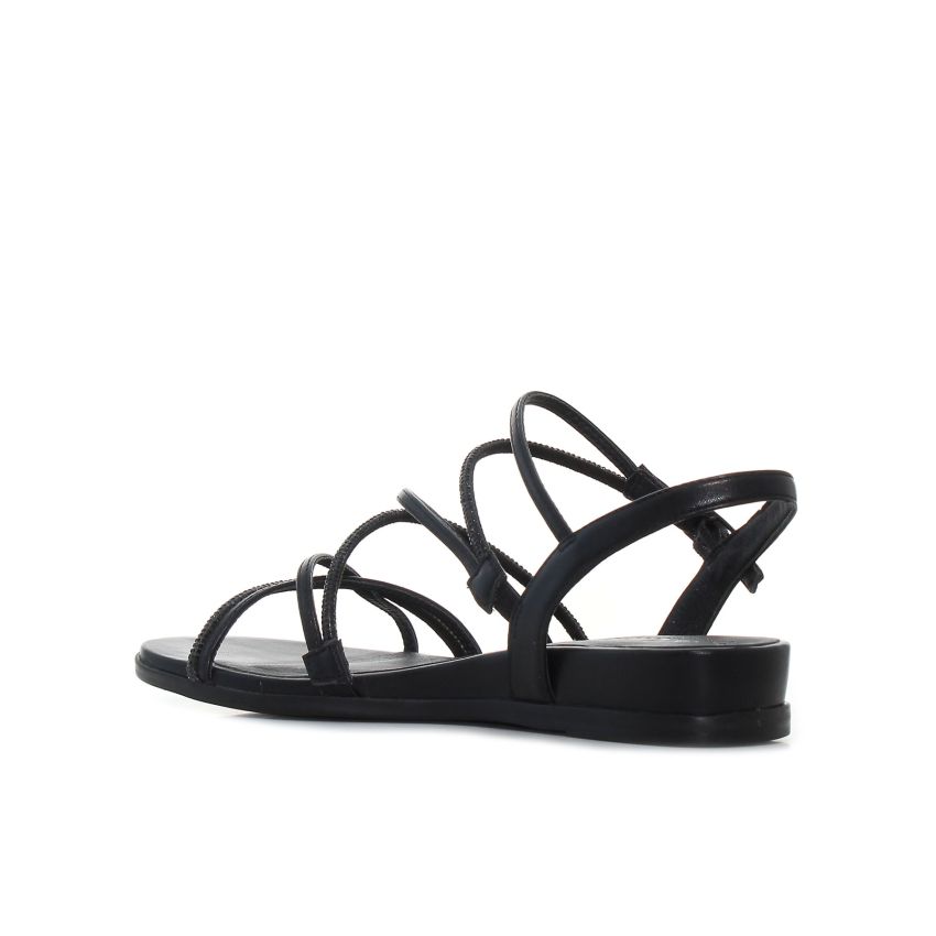 Tamaris fekete női szandál